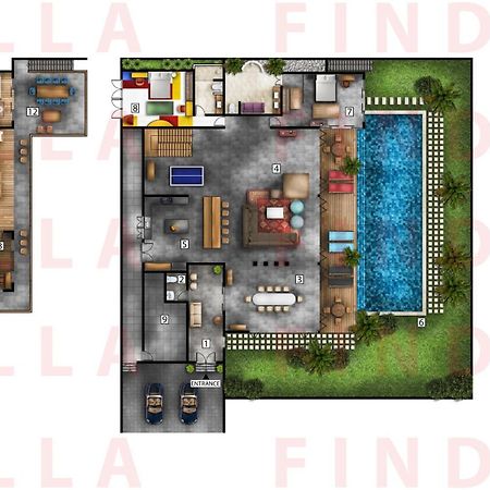 NicoNico Mansion Villa Seminyak Eksteriør billede